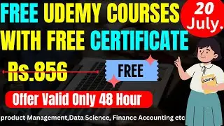 Udemy Free Courses With Free Certificate | Learn New Skills Online | Beginner to Advance Course