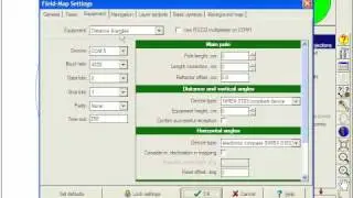 Settings and measurement with Field-Map