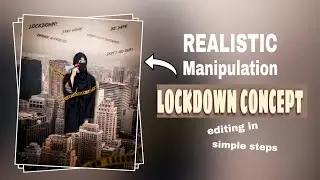 Lockdown photo editing concept|Picsart editing tutorial|Lockdown concept editing|SK EDIT STUDIO