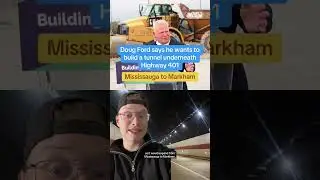 Шоссе 401 может получить &laquo;один из самых длинных туннелей в мире&raquo; для новой скоростной автомагистр...