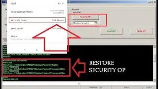 CARA RESTORE SECURITY OP (BASEBAND NULL)