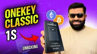 Safest Crypto Hardware Wallet ONEKEY CLASSIC 1S | Unboxing | Setup Tutorial | Complete Review |