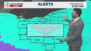 Cold Weather Advisory in effect: Cleveland weather forecast for Jan. 28, 2026