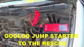 GOOLOO JUMP STARTER спешит на помощь