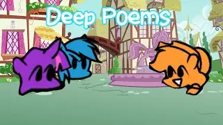 DEEP POEMS But Twilight and rainbow dash vs applejack (FNF MY LITTLE PONY)Utau cover 