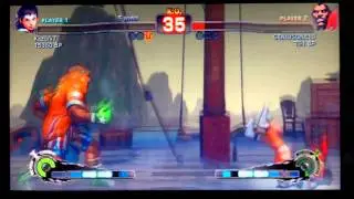 SSF4: Kazurk7 (Sakura) VS GENIUSONE10 (Balrog) 1