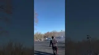 Chrysler 300 At Legal Pit Sliding Gone Wrong