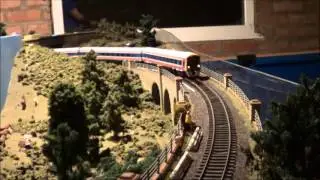 Model Railway Layout Action | Bachmann Network SouthEast Class 159