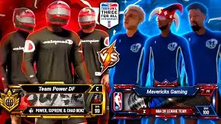 POWER DF vs MAVS GAMING - NBA 2K LEAGUE $25,000 3V3 TOURNAMENT ROUND 1 NBA 2K20 PARK