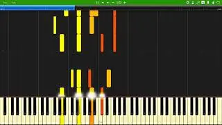 Edvard Grieg - Lyric Pieces - Book I, Op. 12 - 03 - Watchman's Song [Synthesia Piano Tutorial]