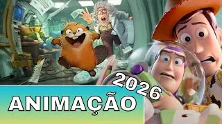 ANIMAÇÕES MAIS AGUARDADAS DE 2026