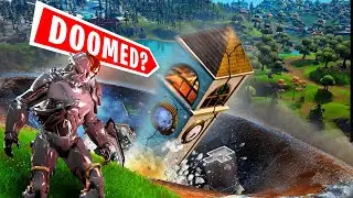 Giant EARTHQUAKE to Swallow up Tilted Towers? (Fortnite Chapter 3 Cinematics)