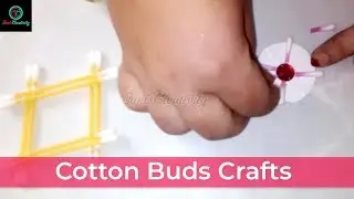How to reuse cotton buds with nice Crafts ideas | Diy Projects | Best out of waste | Taniscreativity
