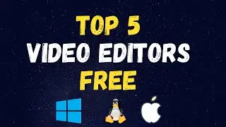 Top 5 Best FREE VIDEO EDITING Software (2021)