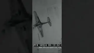 Curtiss Aircraft test pilot Lloyd Child attempts power dive in Hawk airplane 1939!