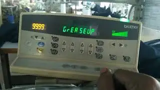 brither S-7200A  “GREASEUP” err 100