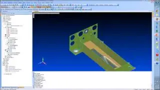 Подготовка и анализ модели в FEMAP с помощью NX Nastran