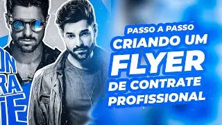 Criando Flyer De contrate Passo a passo | Photoshop