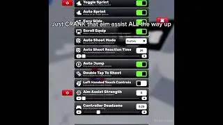 How to get good tracking on RIVALS mobile #shorts #shortvideo #roblox #rivals #frozenhazeyt #satire