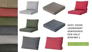 Manchester loungekussens | 4 Seizoenen Tuinmeubelen