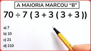 🚀3 QUESTÕES DE MATEMÁTICA BÁSICA‼️
