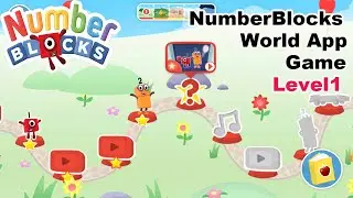 NumberBlocks World App Game 게임 Quiz Level 1