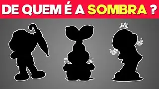 ADIVINHE PELA SOMBRA | Edição: Turma da Mônica | Planeta Quiz
