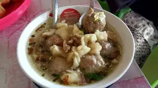 Mantap Bakso Urat dan Nikmatnya Rujak uleg di Warung Makan Mas Har Lakea Gorontalo