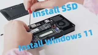 How to install Windows 11 on an SSD for MeLE  Mini PC ?