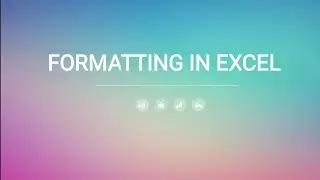 Formatting in Excel #class6 #excel #exceltips 