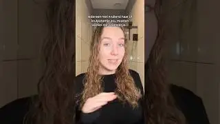Wie met krullend haar of krulpotentie wist dit al? 👀👩🏼&zwj;🦱 #curlyhair #haircare #hairtok #hair