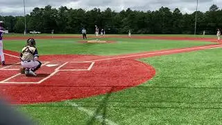 3 pitch strike out (knuckle drop)