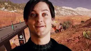 Tobey Maguire tries the Riders Republic Star Exploit