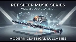 PET SLEEP MUSIC SERIES -2 / Modern Classical Lullabies with Clarinet