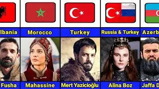 Nationality of Kuruluş Orhan Actors