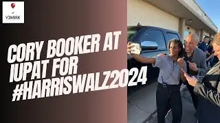 Cory Booker at IUPAT for AFL CIO AFSCME Event #HarrisWalz2024 #Vote2024 #corybooker