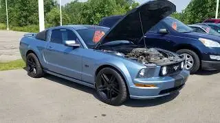 Ford Mustang GT Premium 2006 года выпуска, 4,6 л, V8, 24 В, цвет &laquo;Кона-синий металлик&raquo;