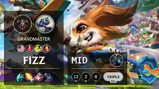 Fizz Mid vs Ekko - NA Grandmaster Patch 11.11