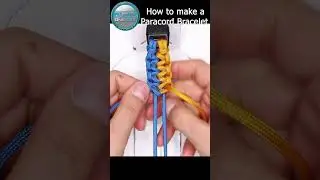 How to Make Paracord Bracelet Solomon Cobra Modified Knot Tutorial