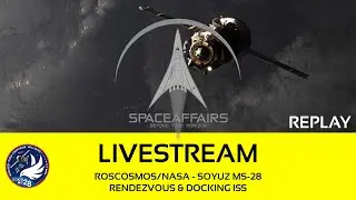 Roscosmos/NASA - Soyuz MS-28 - Rendezvous & Docking ISS - November 27, 2025