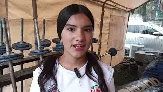 Isabel Chavana González (4) Mamuts, Estado de México flag femenil U14, en el TryOut de AFFEMEX 