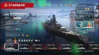 World of Warships: Legends- Bitwa Pancernikiem Gneisenau i Wielkie Otwieranie Skrzyń, aż 9 Okrętów!!
