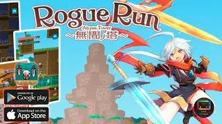 RogueRun - Abyss Tower || Gameplay || RogueLike - Hack And Slash || Android/IOS