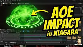 AOE Impact in Unreal Engine Niagara