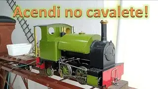 Acendi a Megera no cavalete pra mostrar pra voc&ecirc;s!!