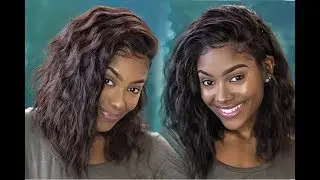 Kardashian Inspired Beachy Effortless Waves | My Natural Hair Care Under My Wigs