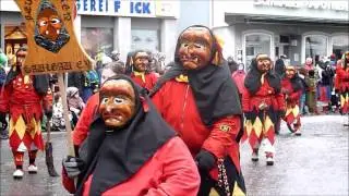 Feuerhexen - Saulgau E V  Umzug Bad Saulgau 09 02 2016