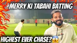 HIGHEST RUN CHASE in Indoor Cricket History 😱 | Unreal Finish 😨