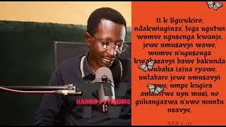 AMASENGESHO AHINDURA IBIHE KU BUZIMA BW'UMUNTU