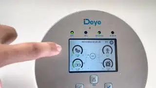 Quick Overview of Deye 8KW Hybrid Inverter User Interface #Shorts